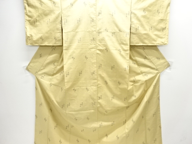 JAPANESE KIMONO / UNUSED TATEBUSHI TSUMUGI